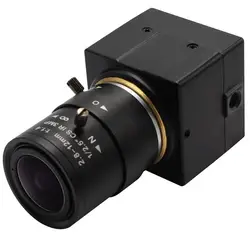 ELP 120/210fps Global Shutter USB Camera with Varifocal Manual Zoom Lens 800P 720P OV9281 Monochrome Industrial USB PC Camera