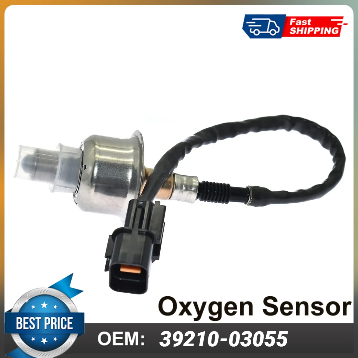 Oxygen Sensor 39210-03055 3921003055 For Kia Venga 2010-2022, Rio 2012-2017, Hyundai i10 2013-2022, Accent 2010-2022 Auto Parts