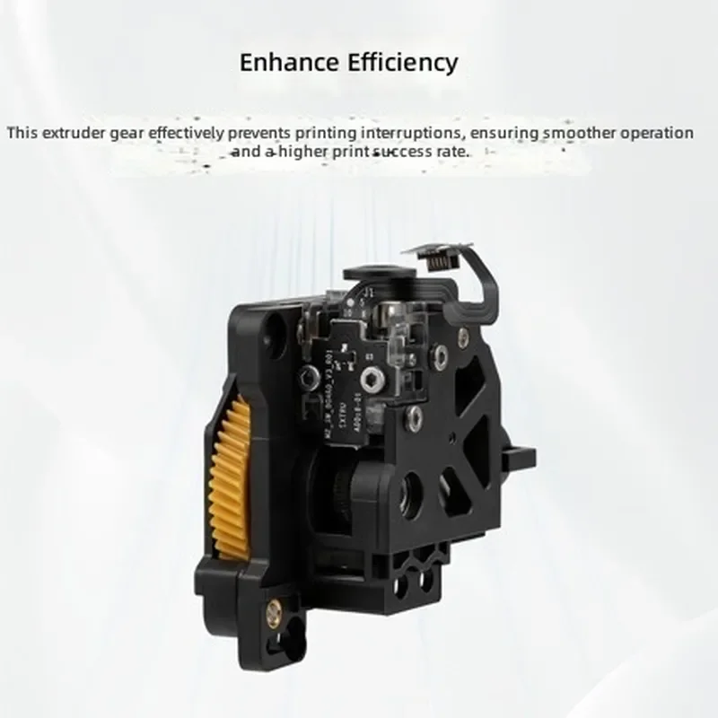 for P1 X1 Series 3D Printer Accessories Upgraded Extruder Components Hollow Cooling Heat Dissipation Parts