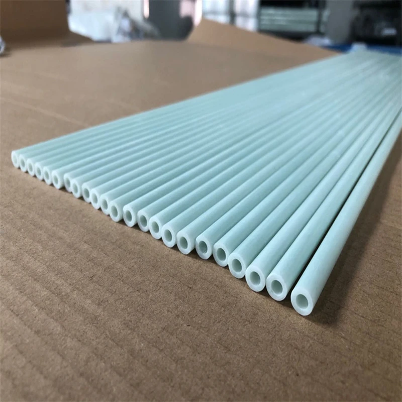 50pcs white glass fiber tube 3mm-12mm Fiberglass tube glass steel tube hollow fiberglass rod Lenght 200mm