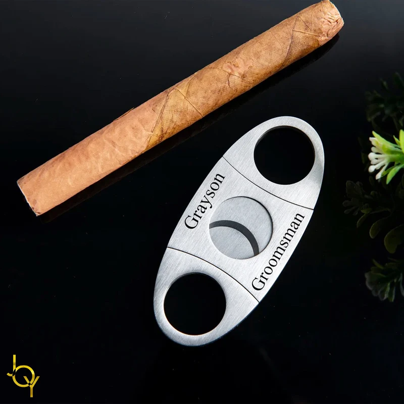 

Custom Cigar Cutter Professional Cigar Cutter Luxury, Tobacco Cigar Cutter, Guillotine Cigar Cutter Groonsmen Gift Birthday Gift