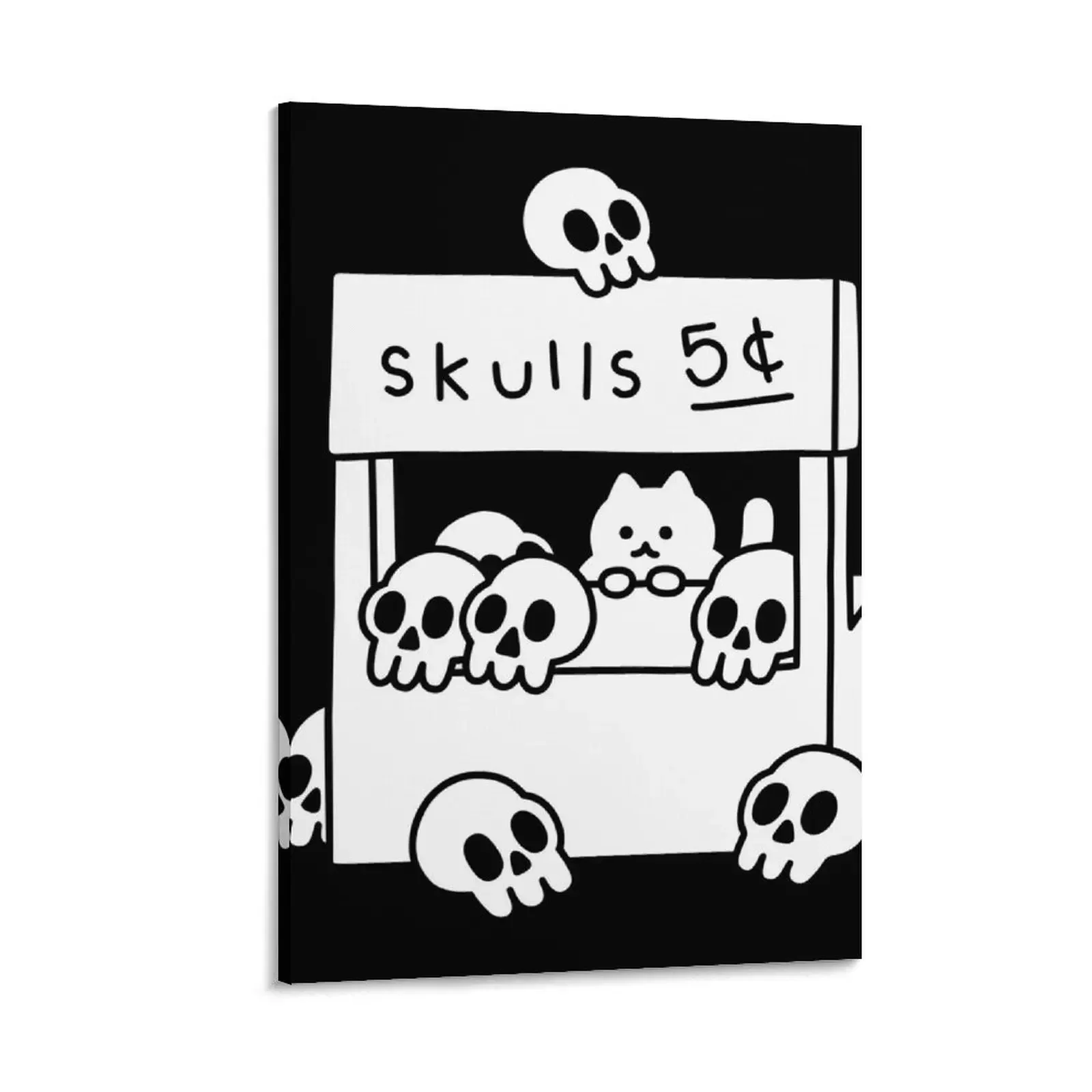 

Skulls 4 Sale Canvas Painting painting posters Paintings for bedroom