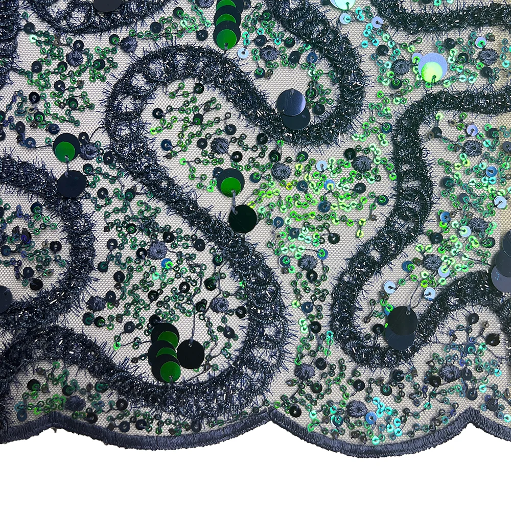 Fashional الترتر شبكة نسيج الدانتيل 5 ياردة عالية الجودة الفرنسية تول أقمشة الدانتيل لفستان الزفاف النساء صافي شبكة مادة الحفلات