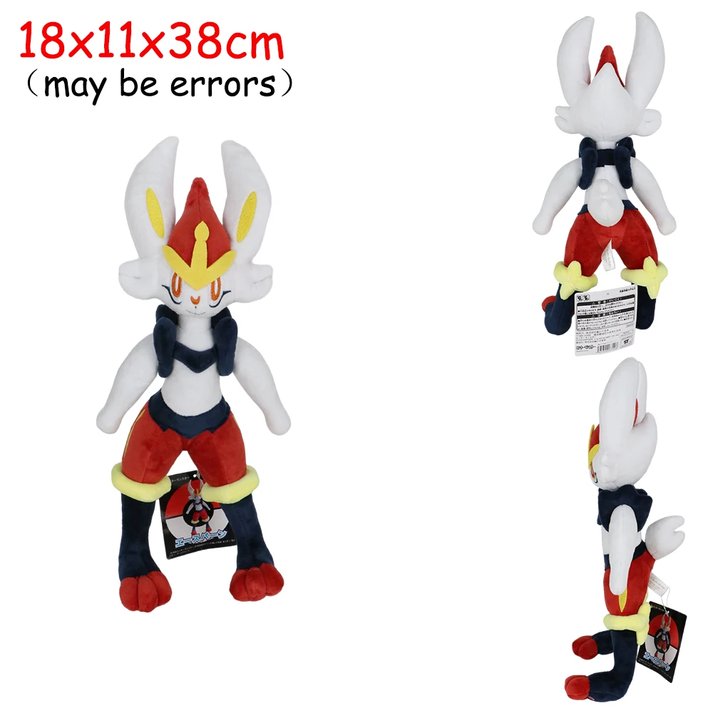 Scorbunny Grookey Sobble Pokemon Plüschpuppe Sprigatito Quaxly Fuecoco Floragato Meowscarada Anime Gefülltes Peluche Spielzeug Geschenke