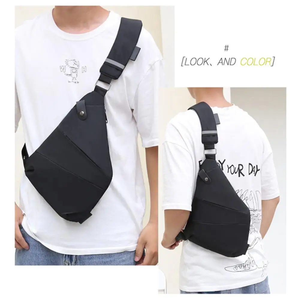 Travel Personal Anti-theft Crossbody Bag Sports Running Invisible Wallet Leisure Multi-purpose Anti-splash Men's Chest Bag