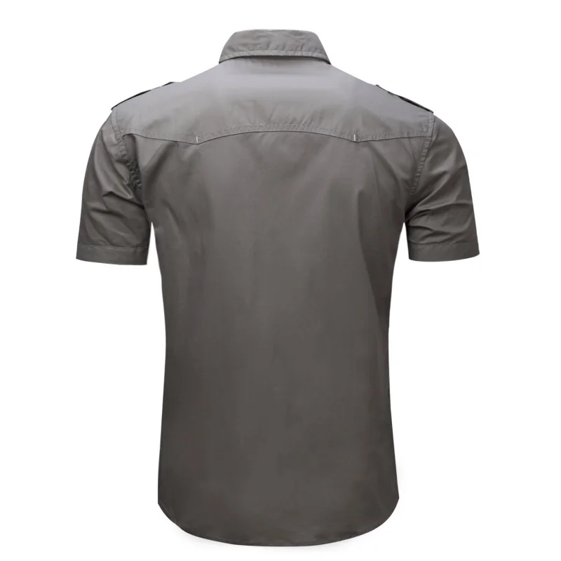 Koszula męska z krótkim rękawem w stylu Outdoor Shirt55890