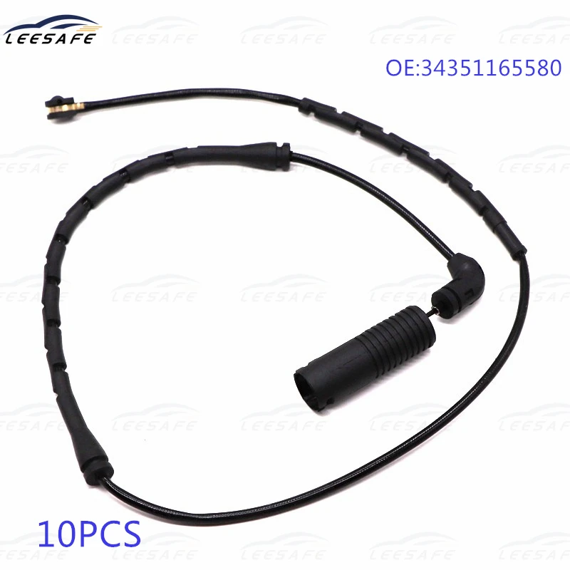 

10pcs 34351165580 Brake Pad Wear Sensor for BMW X5 E53 Brake Pad Wear Warning Contact OE NO 34 35 1 165 580 Car Accessories