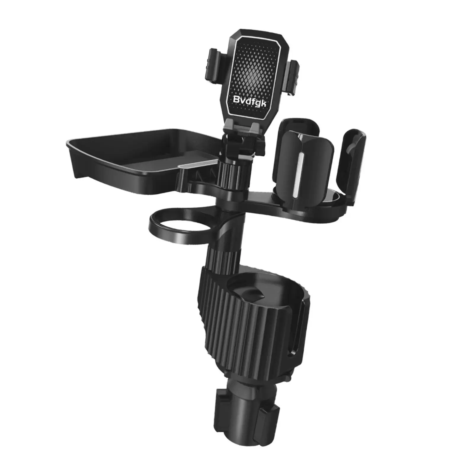 

Generic Car Cup Holder Expander with Phone Holder Road Trip Essentials Auto