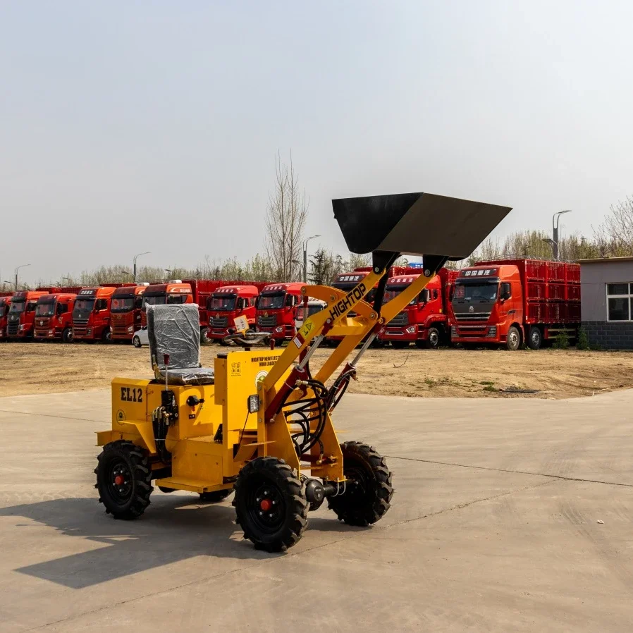 New Design Small Front End Wheel Mini Loader mini articulated wheel loader