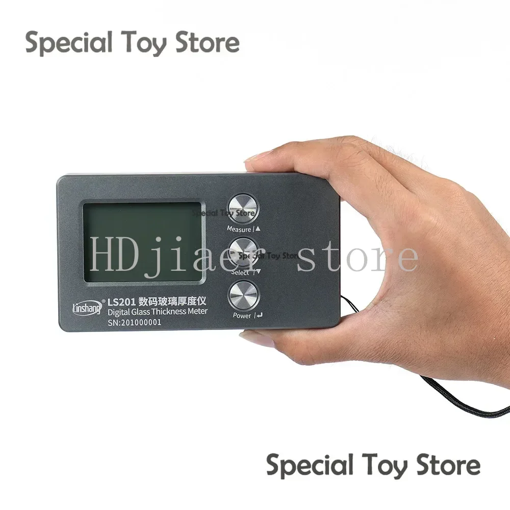 LS200 LS201 Digital Hollow Glass Thickness Meter Gauge Double Triple Glazing Measuring Tool Laser Window Glass Thickness Meter