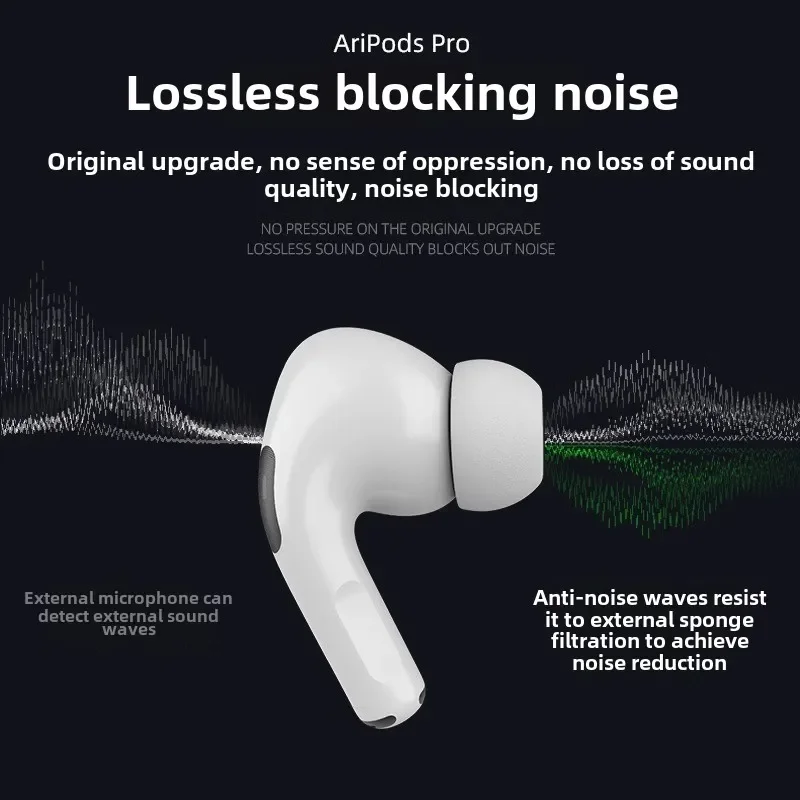 سدادات أذن من رغوة الذاكرة SML أطراف أذن لأجهزة AirPods Pro سماعات أذن إسفنجية لأجهزة Apple AirPods Pro2 استبدال سماعات أذن مريحة