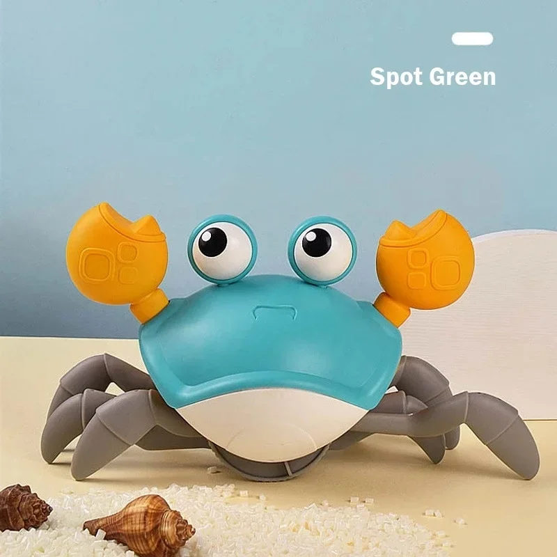 Crabe d'évasion à Induction, Rechargeable, Musical, électrique, pour animaux de compagnie, jouets interactifs électroniques pour enfants, éducatif, apprendre à grimper