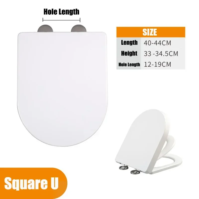 Thickened Slow Close Dual Purpose Toilet Lid Mother Child Toilet Seat Cover Household WC Seat For Adults Kids Bathroom Accessory