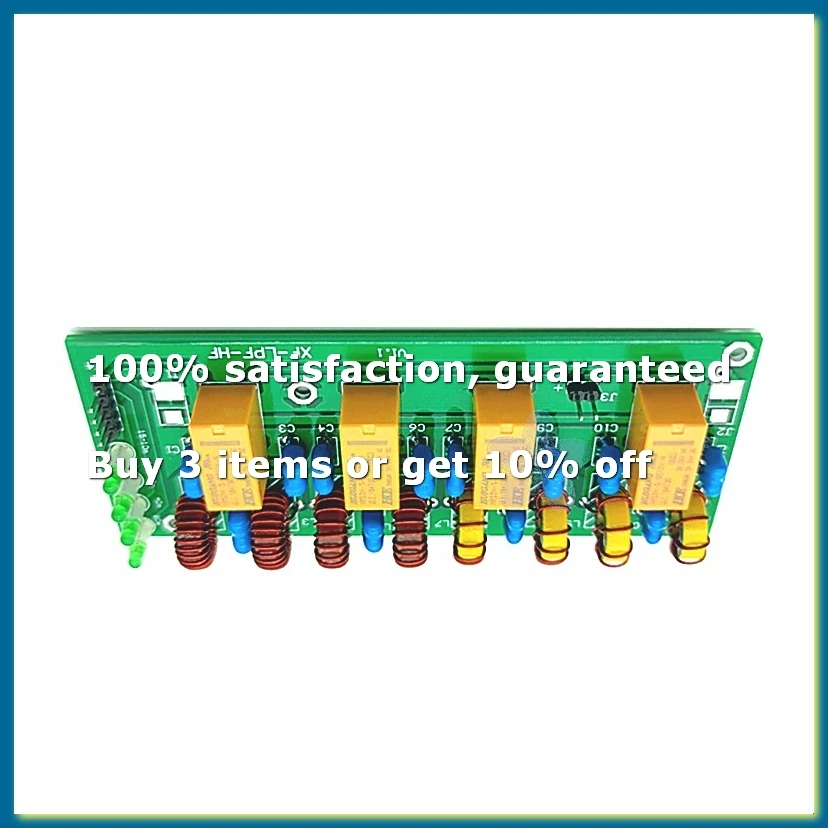 XF-LPF-HF Filter Kit 12V 100W Short Wave Low Pass Filter Lpf Unit 3.5Mhz-30Mhz Assembled-DTA9