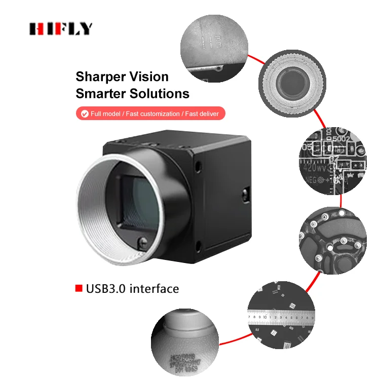 

HIFLY IMX273 249,1 кадров в секунду 1/2,9 дюйма USB3.0 1,6 МП промышленная камера с глобальным затвором SDK для осмотра