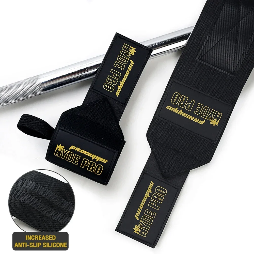 Premium Anti-slip Wrist Support Fitness Wristbands Protect Wrist During GYM Workouts Ideal for Intense Bench Press Deadlift