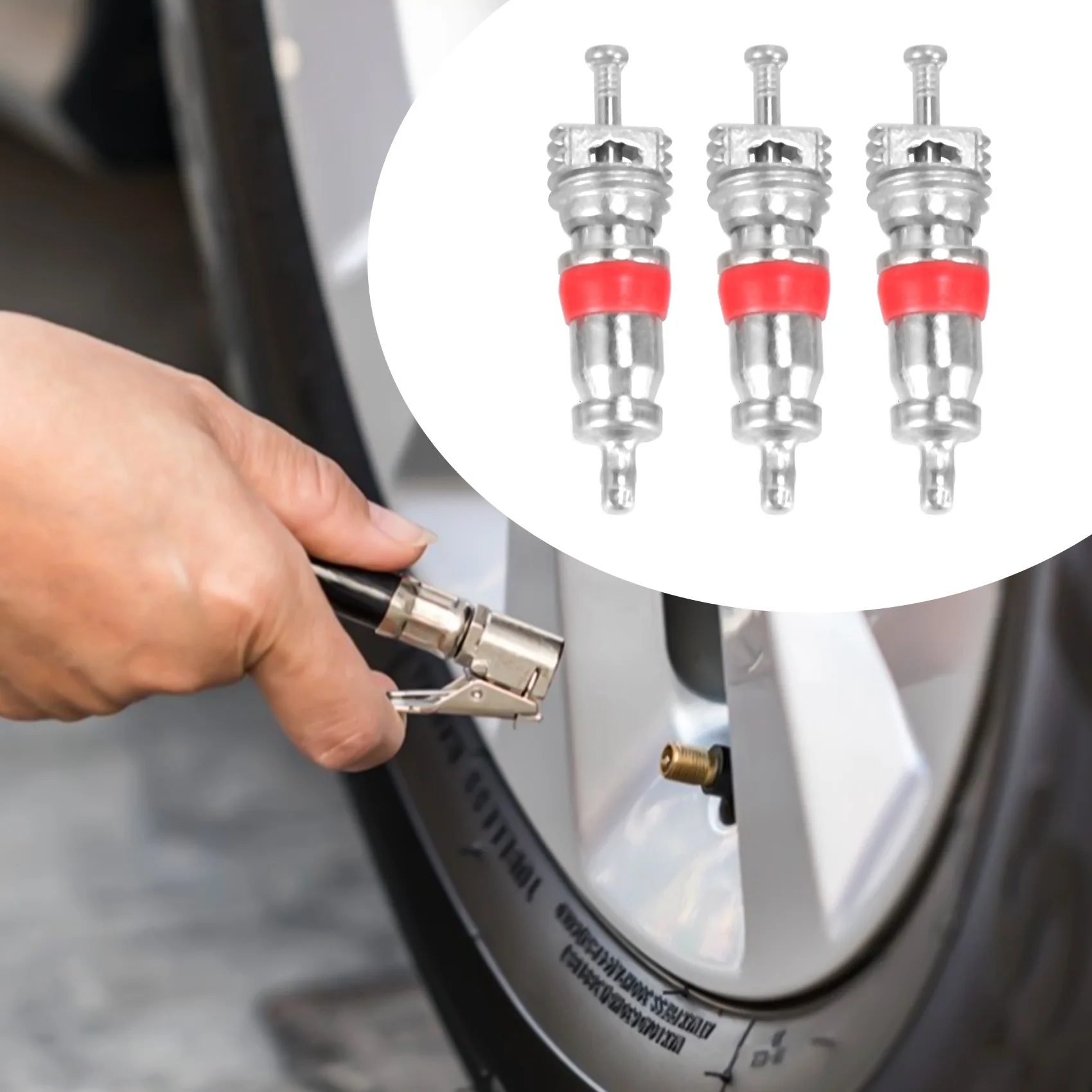 자동차 자전거 오토바이 도구 데모 밸브 타이어 + 5 밸브