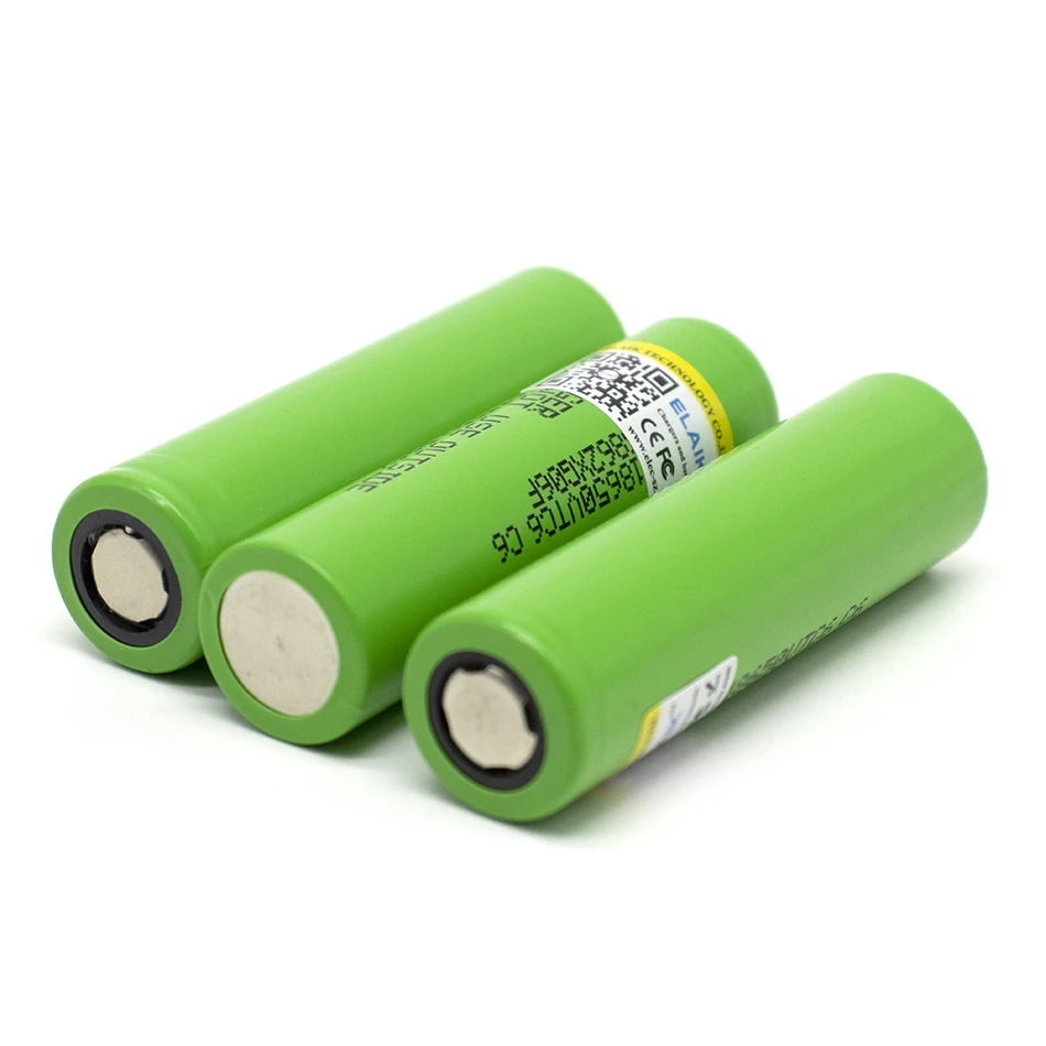 1-4 pièces 18650 3.7V 3000mAh résistance interne petite batterie au lithium performance stable large gamme d'applications tête VTC6-flat