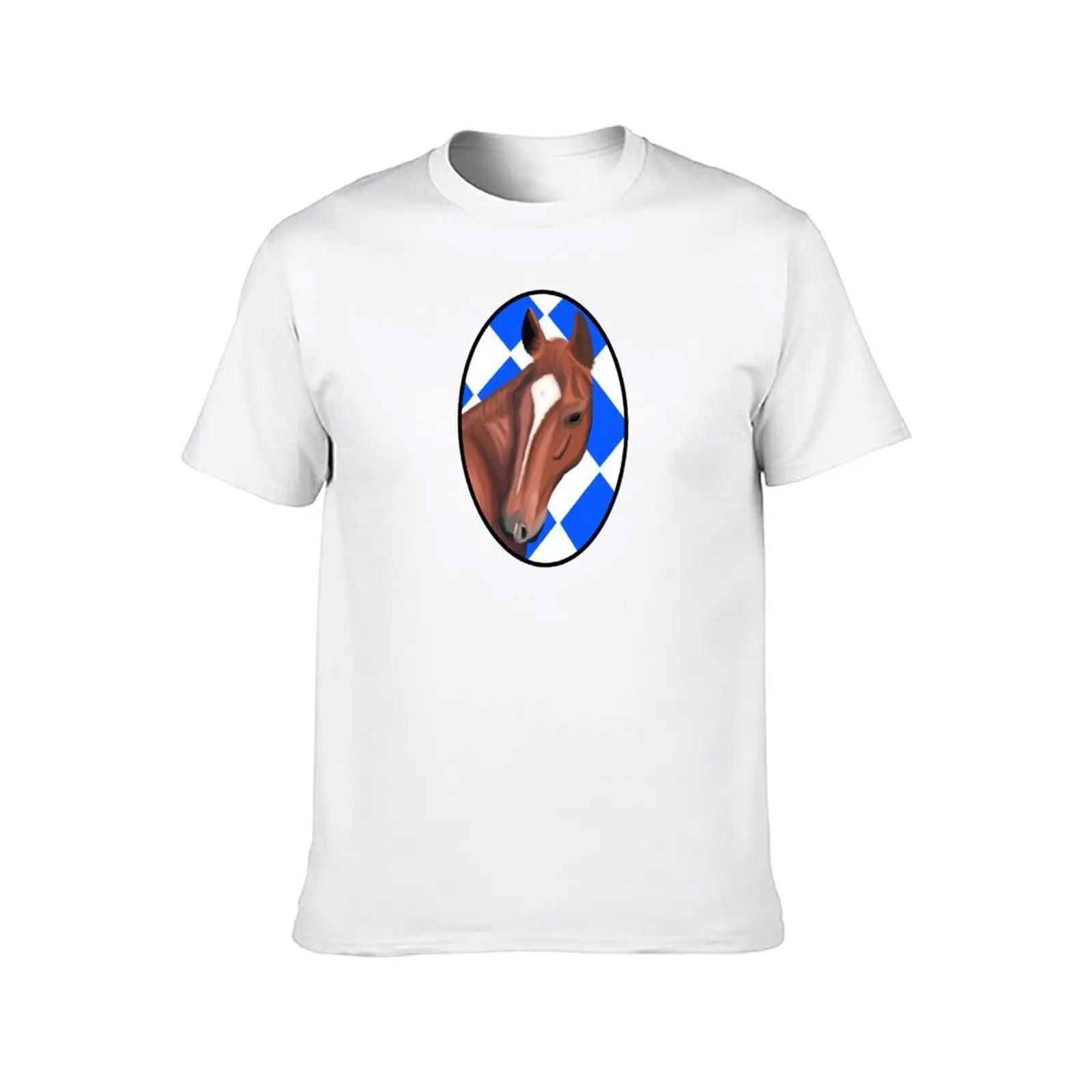 تي شيرت Secretariat تي شيرت جرافيك للرجال تي شيرت للرجال حزمة تي شيرت أبيض