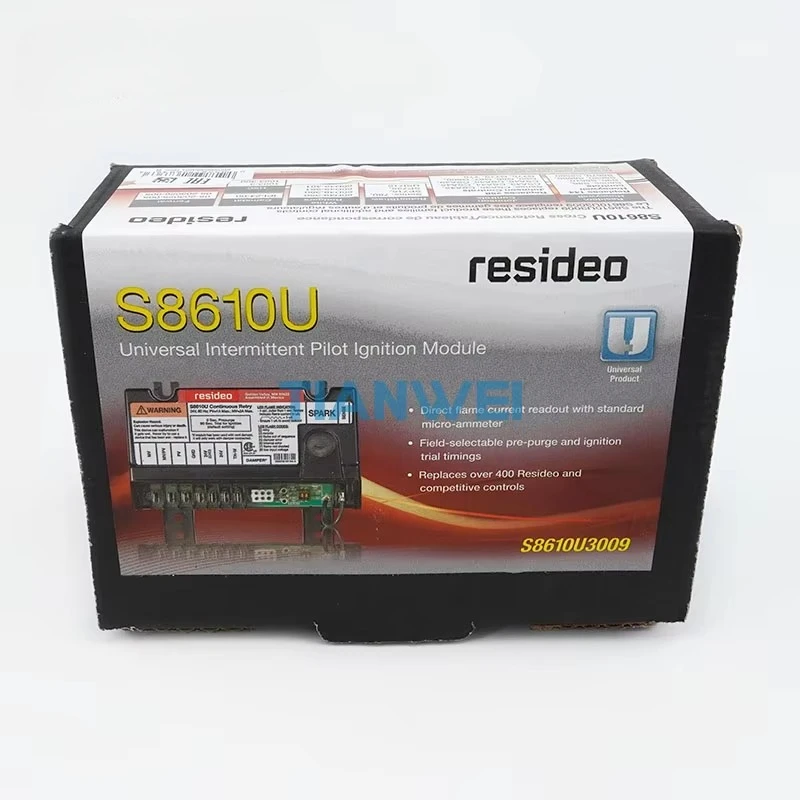 S8610U3009 100% New and Original Ignition Module Honeywell 24V 60Hz Universal Intermittent Pilot Ignition Module