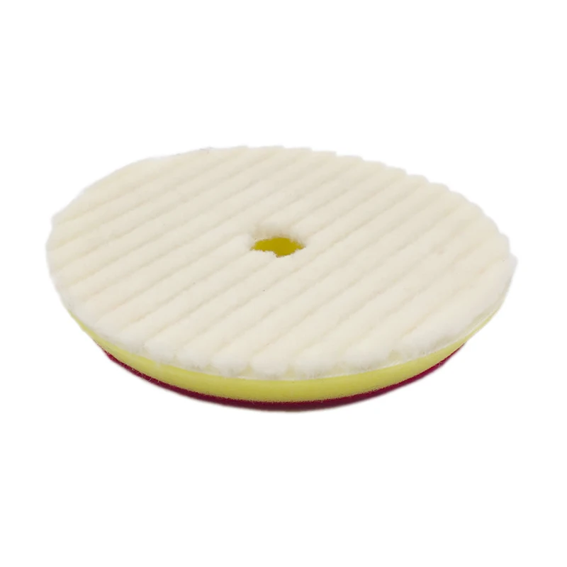 Wholesale Wool Car Polishing Pads Woollen Buffing Pad Finish Polishing Disc Car Polish Buffing 150mm Car Polisher Waxing Tool