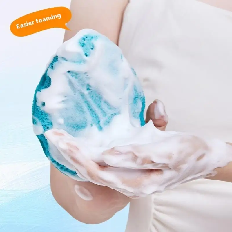 1pcs Exfoliating Cleansing Puff Blackhead Removal Mud Mask Face Wash Sponge Cleaner Makeup Remover Foam Sponge Face Clean Pads