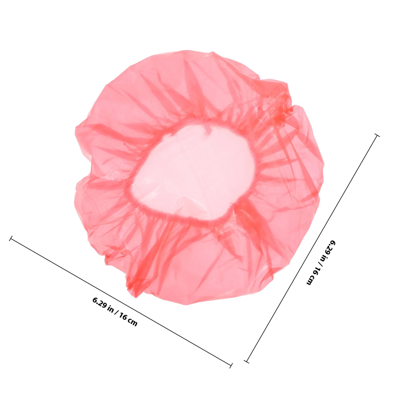Copertura protettiva in plastica robusta da 100 pezzi da 16 cm per cucinare, cuocere al forno, l'home office, facile installazione