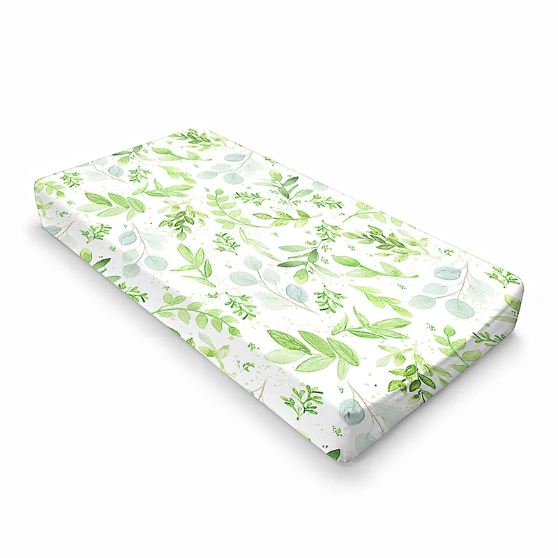 Baby Changing Pad Covers Soft Washable Printing Design Baby Breathable Diaper Pad Sheets Cover