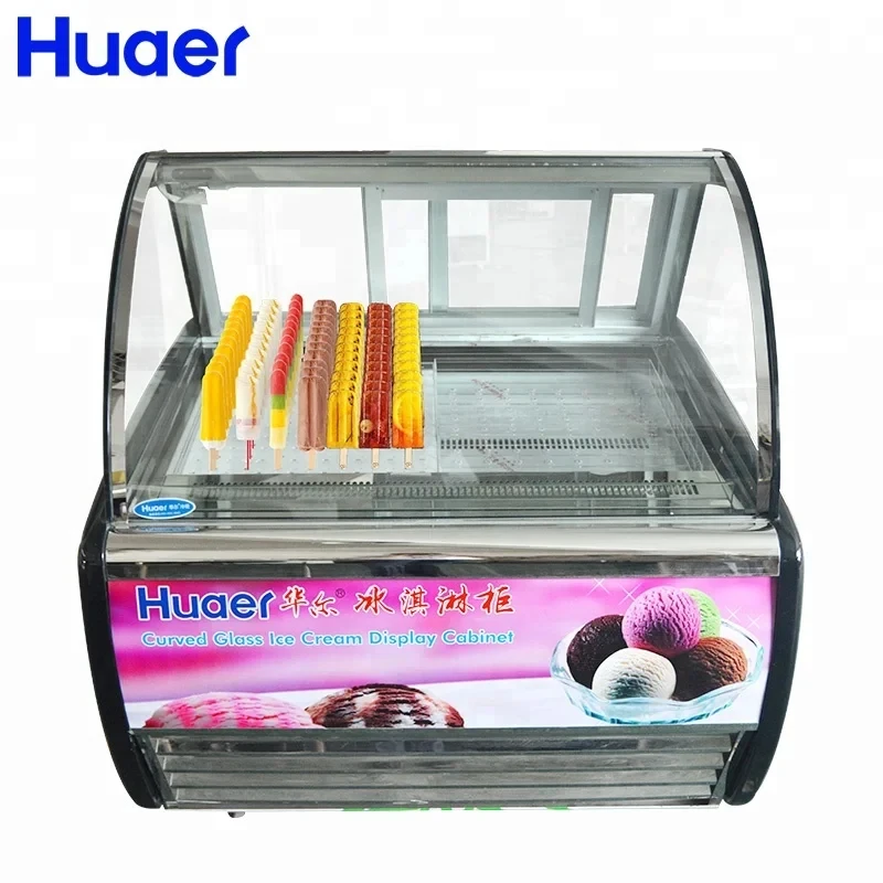custom.showcase Portable Gelato Display Freezer Popsicles Sale