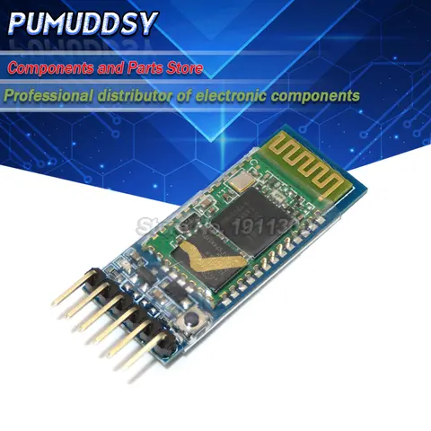 1 개/몫 HC-05 HC 05 UART 변환기 및 어댑터에 RF 무선 블루투스 송수신기 슬레이브 모듈 RS232 / TTL