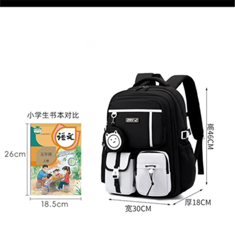 Children School Bags for Teenage Boys Girls Lightweight Junior High School Backpacks Kids Students Schoolbag Large Grade 3-9 sac