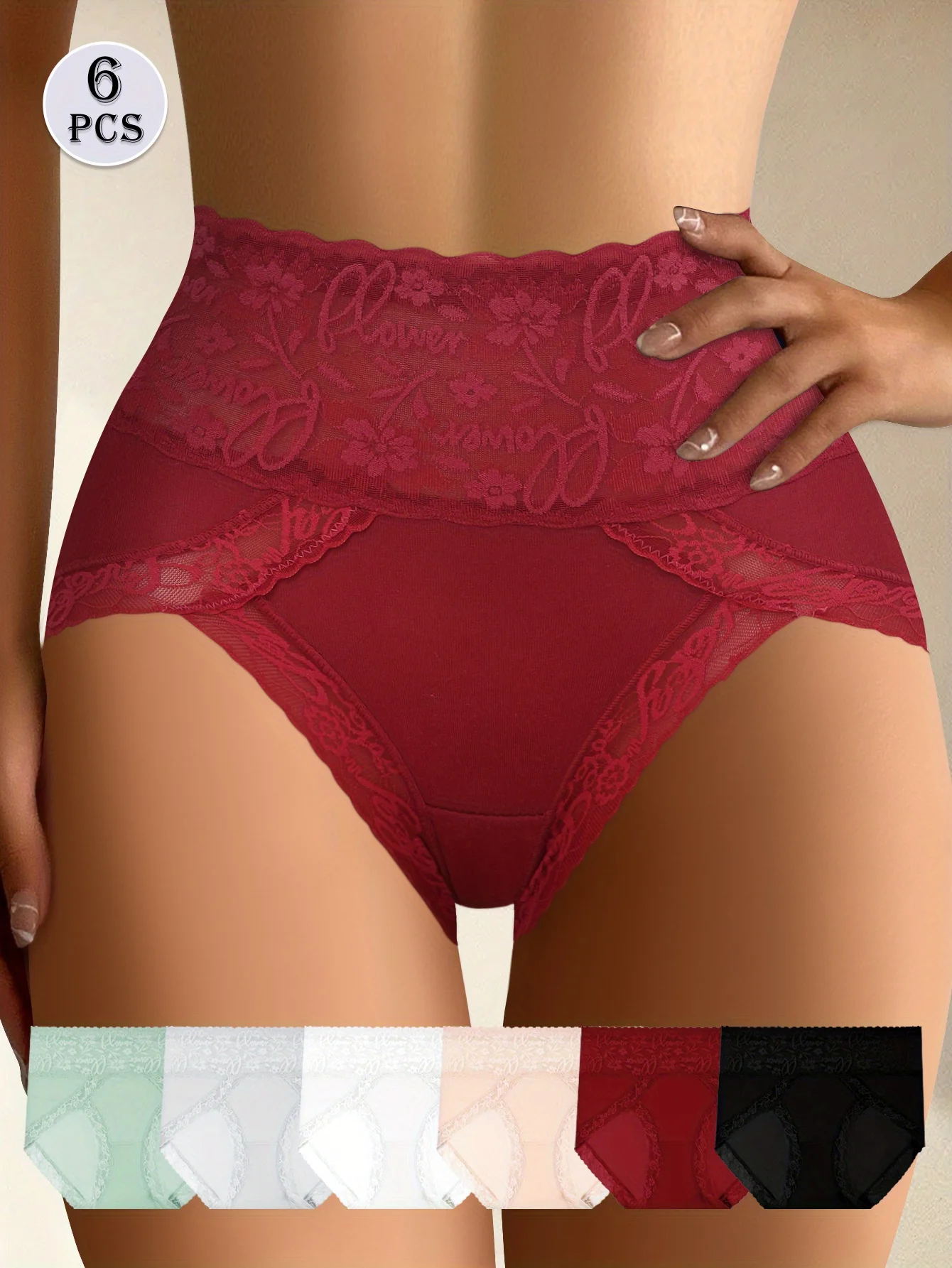 

Комплект из 6 бесшовных женских трусов с высокой талией для коррекции живота и подтяжки ягодиц, дышащие, для йоги