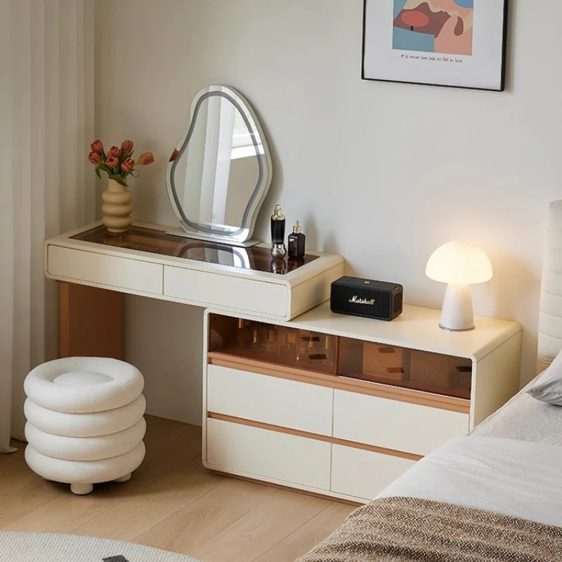 

Bedroom corner makeup table corner cabinet vanity Dressing table desk dressers Toiletries dresser Makeup Vanities Home Furniture