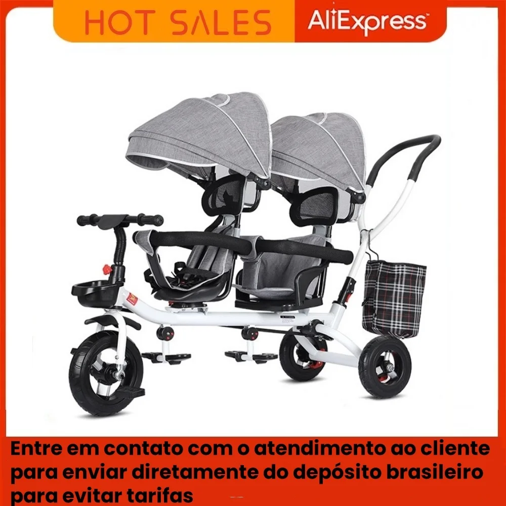 multifunction-twin-children's-tricycle-foldable-baby-bicycle-two-way-twin-baby-stroller-swivel-seat-double-strollerkinderwagen