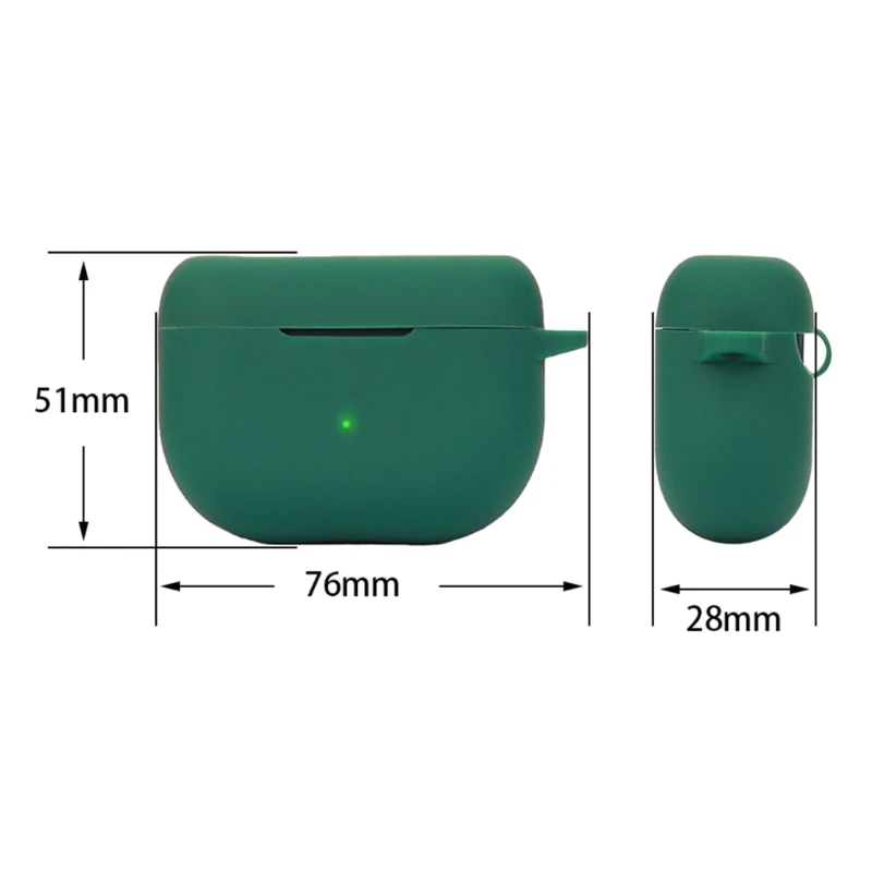 Custodia protettiva per auricolari Wireless per Jabra Elite 10 custodia protettiva in Silicone antiurto e antipolvere custodia lavabile