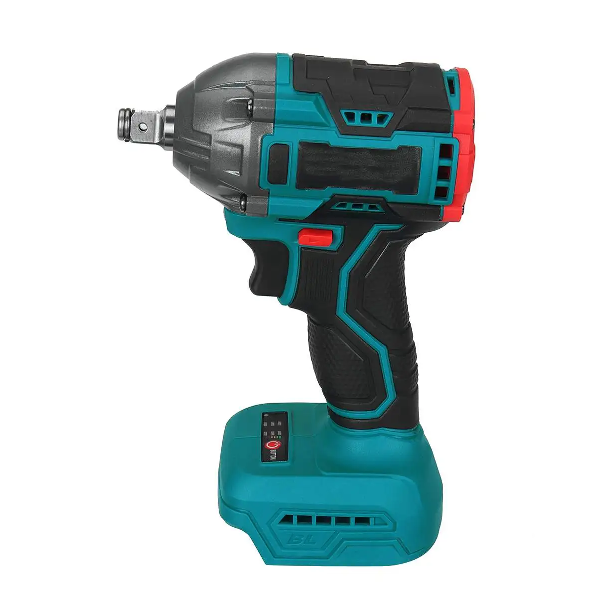 550N.m Torque Brushless Electric Impact Wrench 1/2inch Socket Wrench Hand Drill Rechargeable For Makita 18V Battery