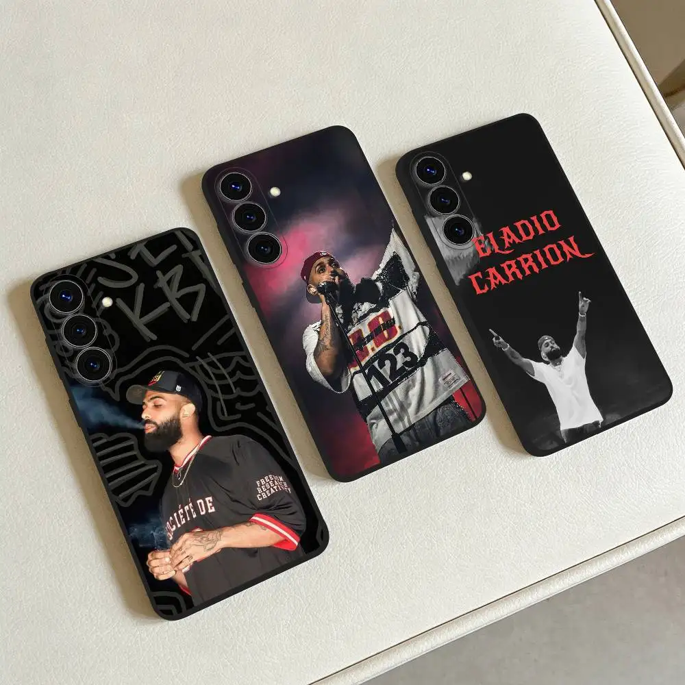 

E-Eladio C-Carrion For Samsung S25,S24,S21,S22,S23,S30,Ultra,S20,Plus,Fe,Lite,Note,10,9,5G Black Cover