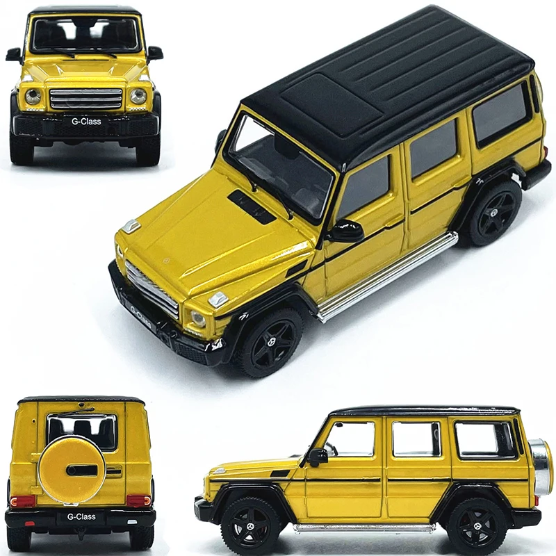 1:64 G-CLASS 오프로드 차량 대형 G 시뮬레이션 합금 자동차 모델 정적 자동차 장식품