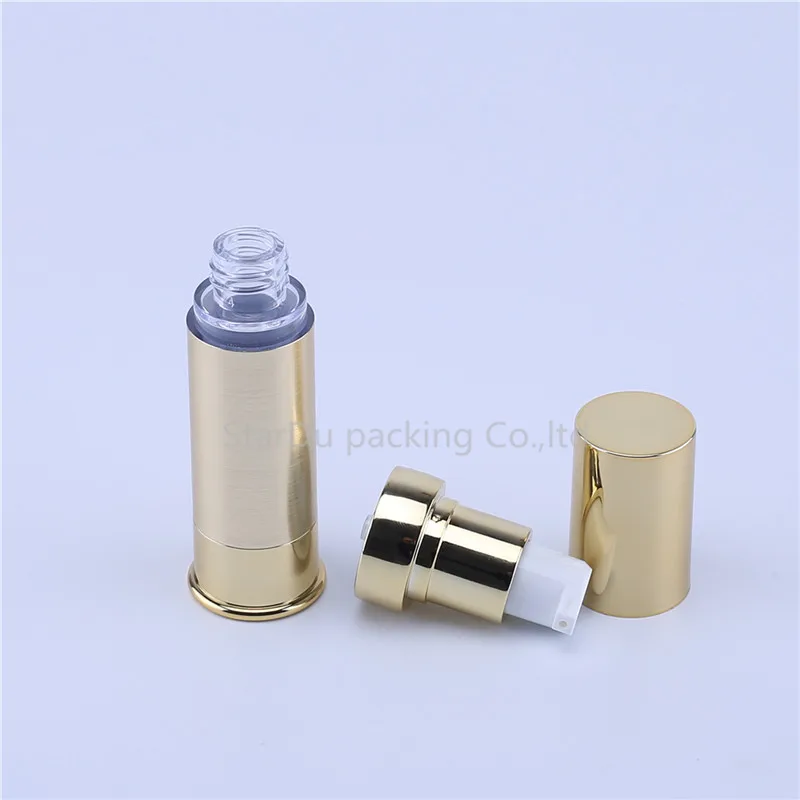 12 pz 5 ml-30 ml di Plastica Vuoto Cosmetico Bottiglia Airless Pompa di Trattamento Trucco Bottiglie di Vuoto Da Viaggio Crema Titolare Contenitore