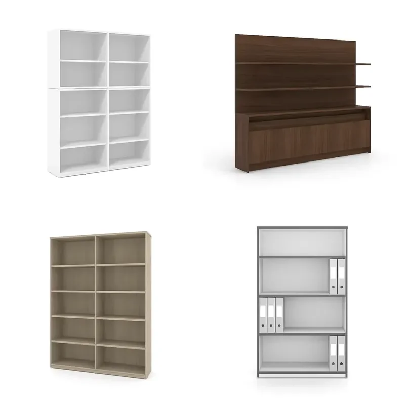 for  Luxury Wooden Bookcase Self-Service Bookshelf  Library Office Home Storage Furniture Display Rack
