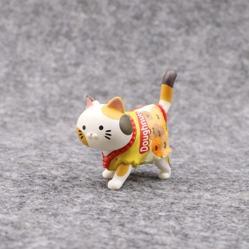 New Potato Chip Cat Blind Box Model Toys Surrounding Desktop Collection Decorative Souvenirs Automobile Ornaments Holiday Gifts