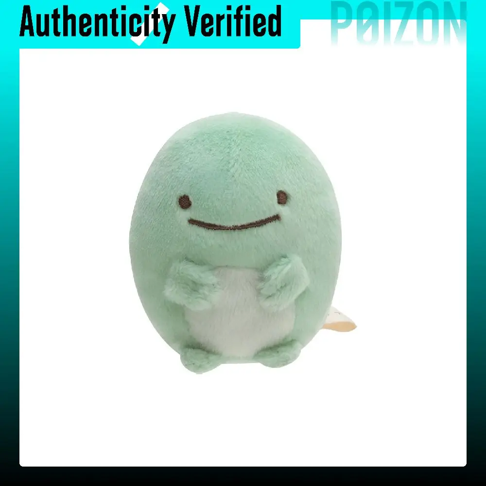 SAN X Corner Monster Green Dinosaur Accompanying And Soothing Dolls Plush Doll Height 6cm MX54101