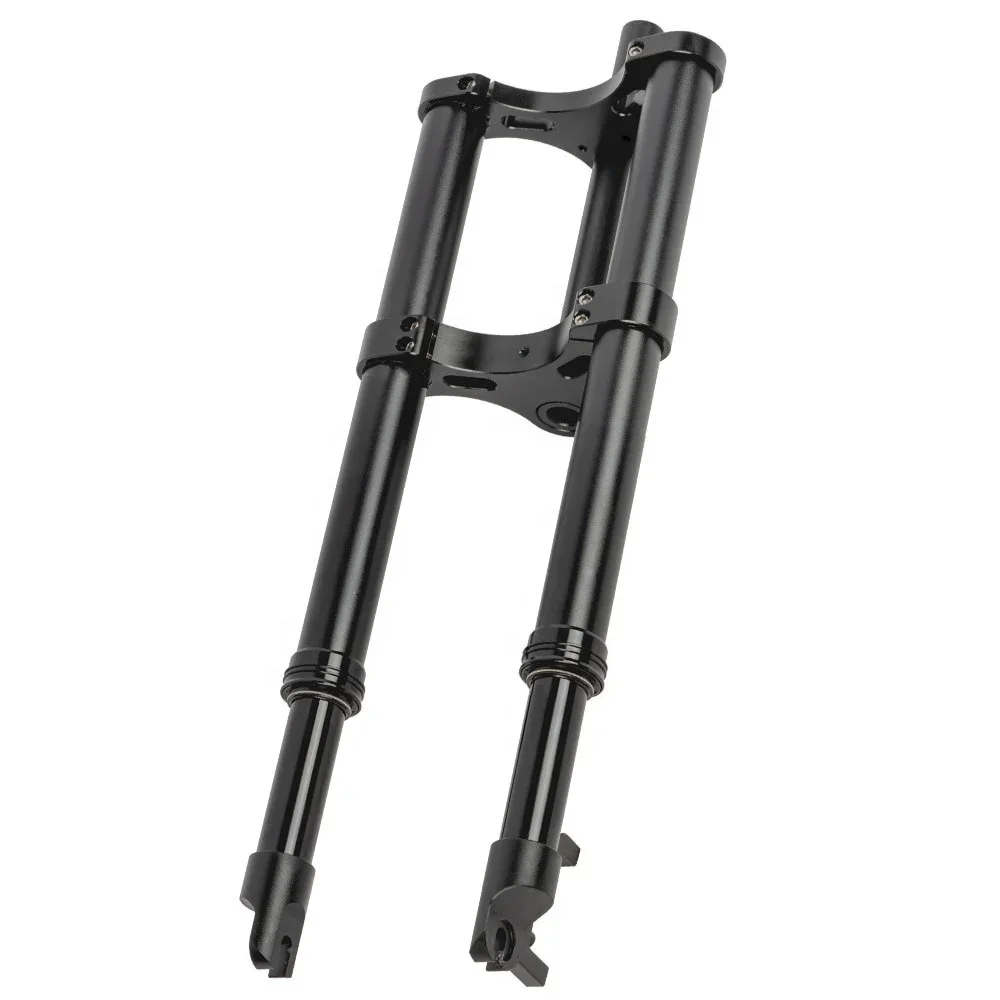 Ebike Scooter Snow Bike 14inch 16inch Spring Oil Air 135mm Quick Release QR Suspension Inverted Fat Fork 16'' Electric Bike Fork