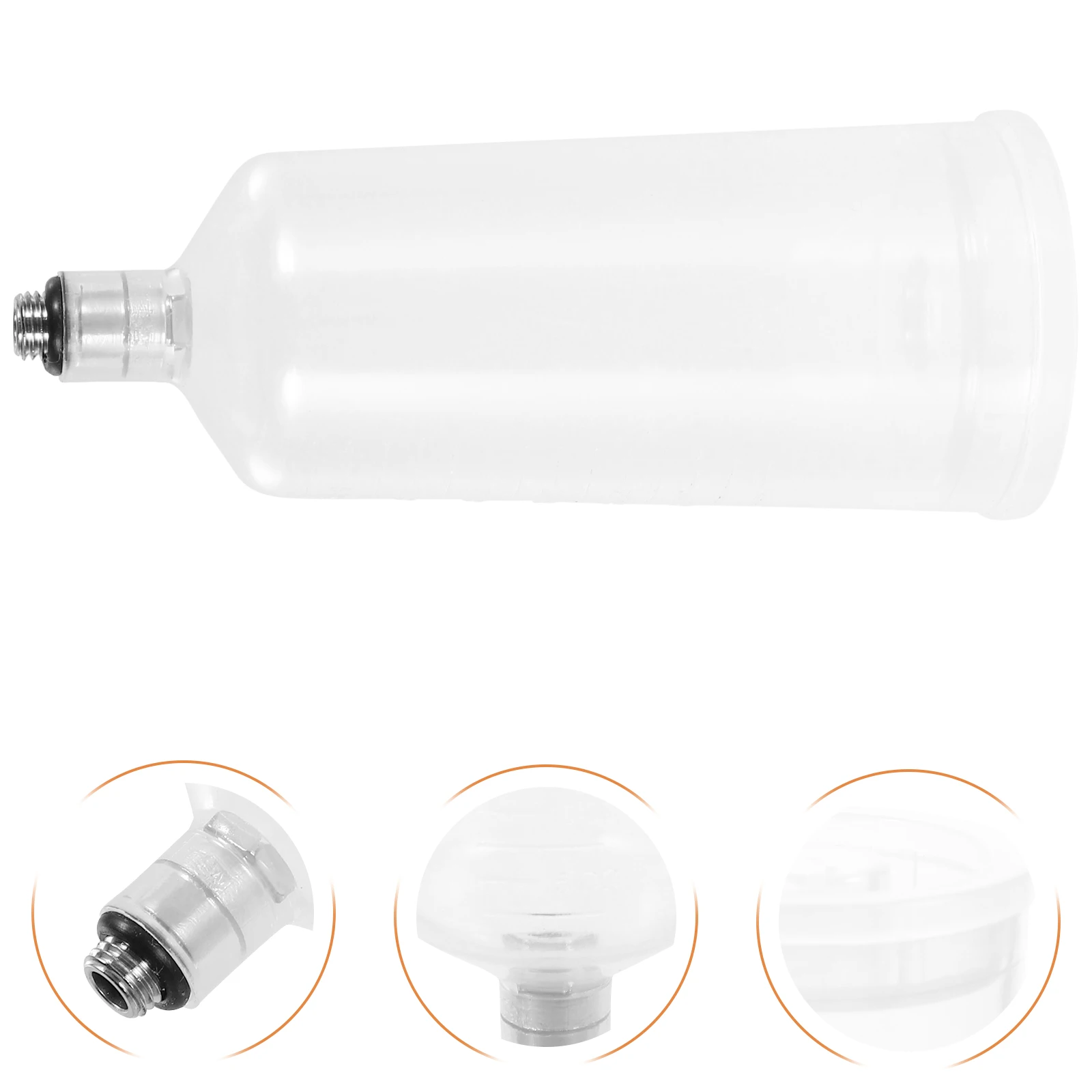 

1pcs Airbrush Cup Pot Replaceable Pigment Container Large Paint Bottle Plastic Reusable Spray Paint Cup Airbrush Plastic