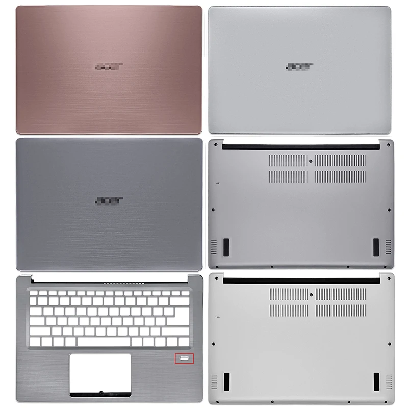 

Новинка, задняя крышка для ноутбука Acer Swift 3 SF314-54 Series, задняя крышка для ноутбука, подставка для рук, задняя крышка, серебристо-розовый, серый, A C D чехол