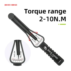 BIKEHAND YC-637 Professional Bicycle Pointer Type Torque Wrench Allen Key Tool Socket Spanner Set Kit Cycling Repair Tool Kits