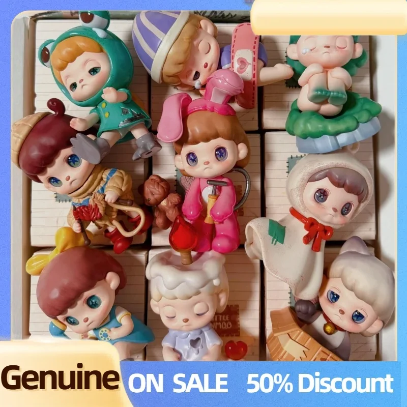 

Genuine Anmoo V2 Imperfect World Series Blind Box Cute Action Figure Collectible Model Desk Cartoon Ornaments Toy Surprise Gift