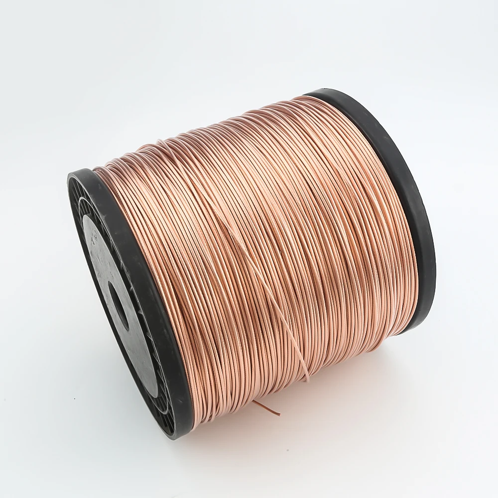 HI-End OCC Copper Wire for Diy Headphone Interconnect Cable Power Cable HIFI OCC Cable 0.12mm 0.2mm 0.35mm 0.5mm 0.75 Square