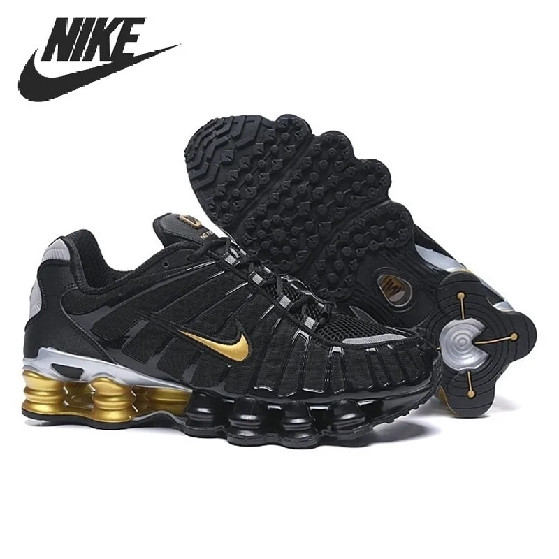 Shoxy – Der ultimative Test: Warum die Nike Air Max Shox TL 1308 Gold-Black-Laufschuhe für Läufer unverzichtbar sind