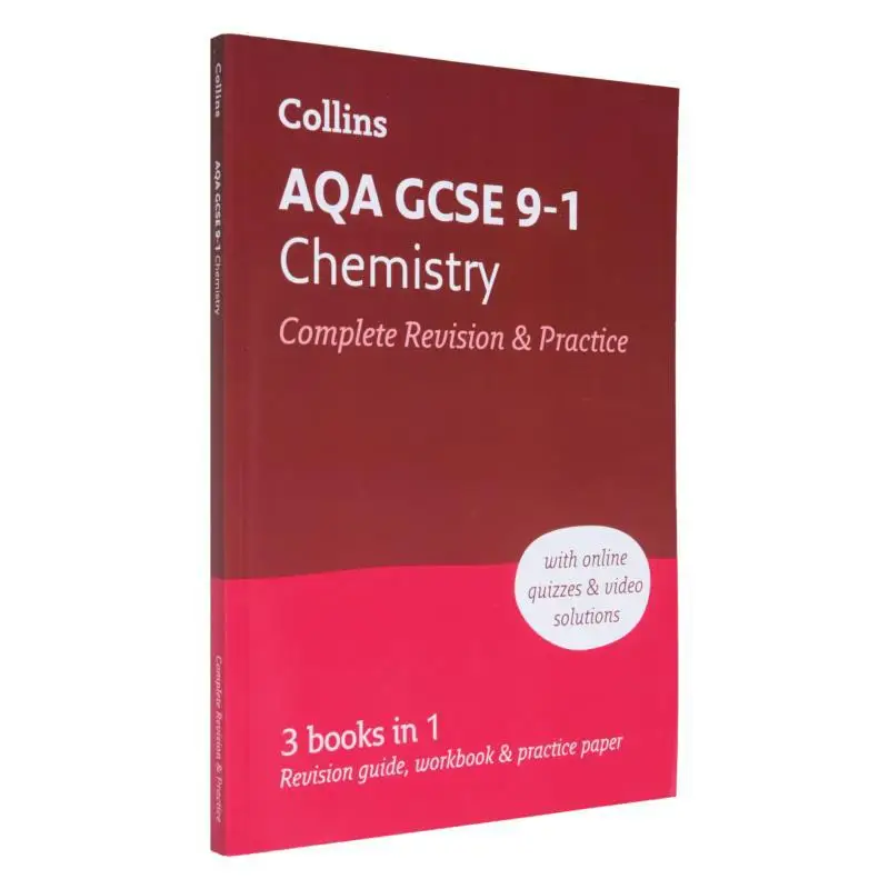 

AQA GCSE 91, практика полного образа химии для экзаменов 2022 и 2023, коллинз Харпер Коллинз, Великобритания, 9780008160753 Книга